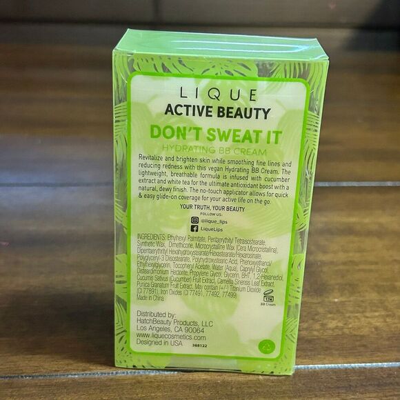 Lique Active Beauty Hydrating BB Cream .71oz - Dont Sweat It Rich - New Sealed - Picture 3 of 3